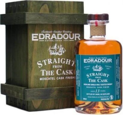 Виски Edradour 13 years, Moscatel Cask Finish, 1997, gift box, 0.5 л - Фото 2