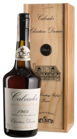 Кальвадос Calvados Coeur de Lion, wooden box 1964 - 0,7 л