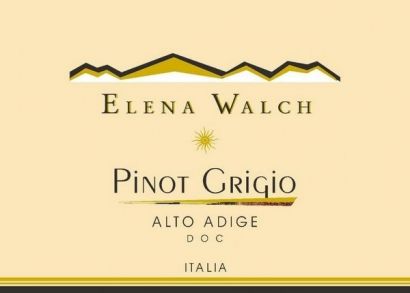 Вино Elena Walch, Pinot Grigio, Alto Adige DOC, 2011 - Фото 2