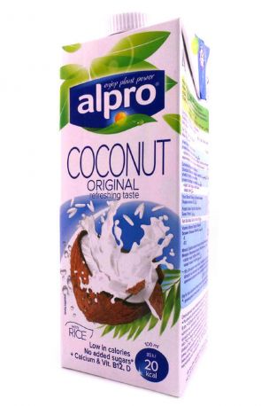 Кокосовое молоко без сахара Alpro 1000 мл - Фото 1