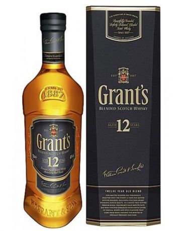 Виски Grant's 12 лет выдержки 0.7 л 40%