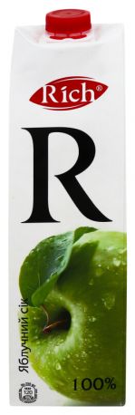 Упаковка сока Rich Combifit Яблочный 1 л х 12 шт - Фото 3