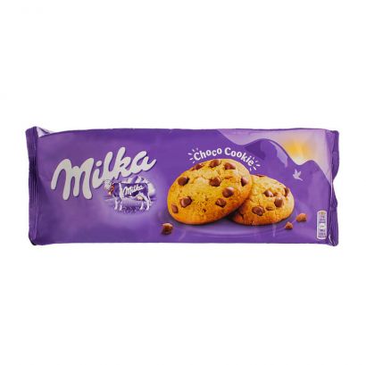 Печенье Milka с кусочками шоколада 168 г - Фото 1