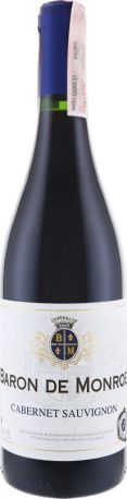 Вино Baron de Monroe Cabernet Sauvignon красное сухое 0.75 л 12.5% - Фото 1