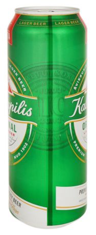 Упаковка пива Kalnapilis Original светлое фильтрованное 5% 0.568 л x 24 шт - Фото 2