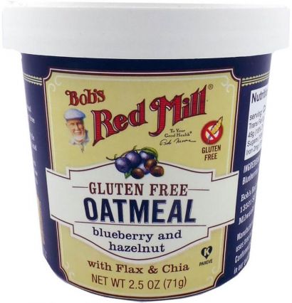 Овсянка с черникой и фундуком без глютена Bob's Red Mill 71 г - Фото 1
