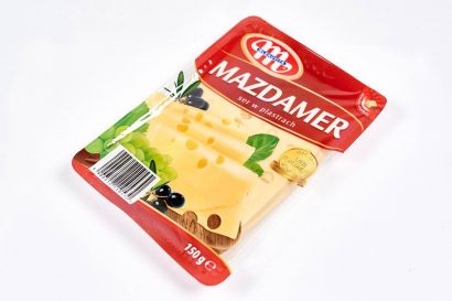 Сыр МЛЕКОВИТА МАЗДАМЕР нарезка 150г