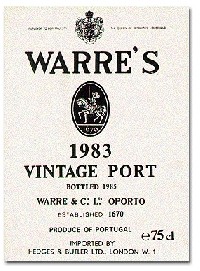 Вино Warre's Vintage Port 1983 - Фото 2