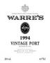 Вино Warre's Vintage Port 1994 - Фото 2