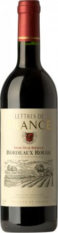 Вино Maison Bouey, "Lettres de France" Rouge, Bordeaux AOC, 2011