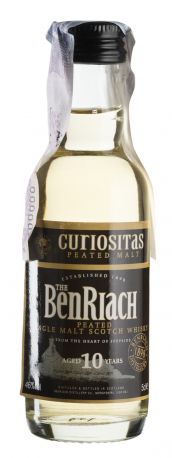 Виски BenRiach 10yo Curiositas 0,05 л