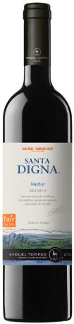 Вино Torres, "Santa Digna" Merlot, 2011