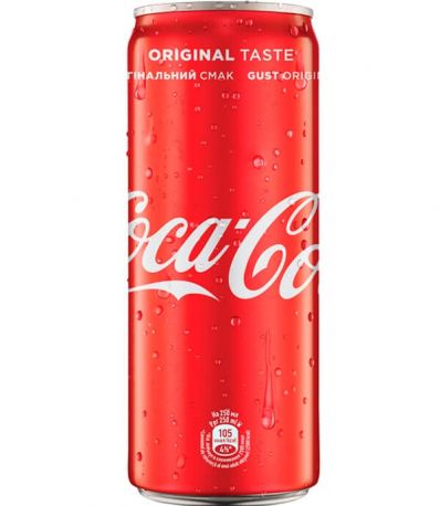 Упаковка безалкогольного напитка Coca-Cola 0.25 л х 12 банок