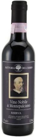 Вино Fattoria del Cerro, Vino Nobile di Montepulciano Riserva DOCG, 2008, 375 мл