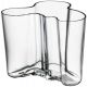 Ваза стеклянная прозрачная 12см Aalto - Фото 1