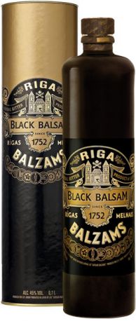Ликер Riga Black Balsam, gift tube, 0.7 л - Фото 1