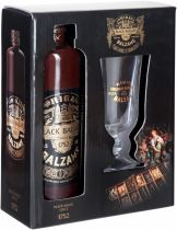 Ликер Riga Black Balsam, gift box with a glass, 0.5 л Ликер Riga Black Balsam, gift box with a glass, 0.5 л