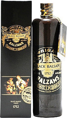 Ликер Riga Black Balsam, gift box, 0.5 л - Фото 1