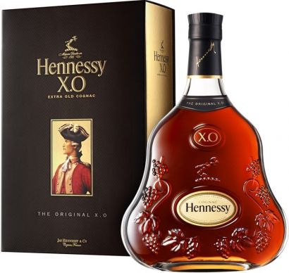 Коньяк "Hennessy" X.O  with gift box, 350 мл