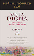Вино Torres, "Santa Digna" Cabernet Sauvignon Rose, 2012 - Фото 2