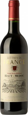 Вино Maison Bouey, "Lettres de France", Haut-Medoc AOC, 2010