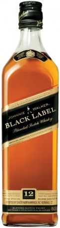 Виски "Black Label", with 2-glass box, 0.7 л - Фото 2