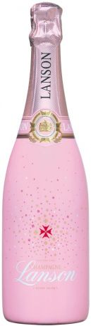 Шампанское Lanson, "Rose Label" Brut Rose (pink bottle)