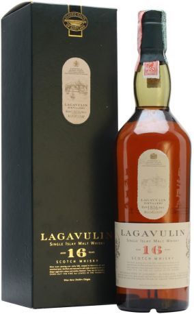 Виски "Lagavulin" malt 16 years old, with box, 0.75 л - Фото 1