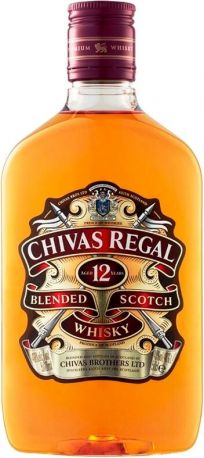 Виски "Chivas Regal" 12 years old, flask, 0.5 л
