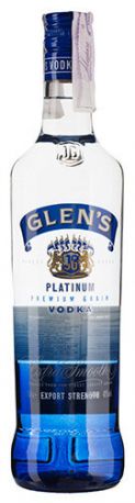 Водка Glen's Platinum Vodka 0,7 л