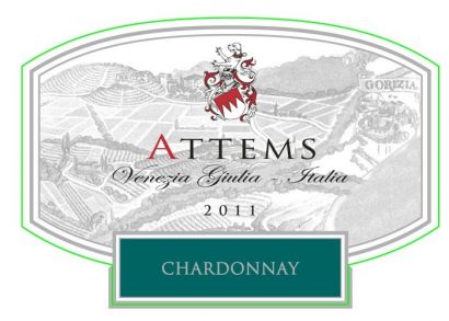 Вино Attems, Chardonnay, Venezia Giulia IGT, 2011 - Фото 2