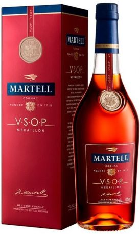 Коньяк Martell VSOP, with box, 350 мл - Фото 1