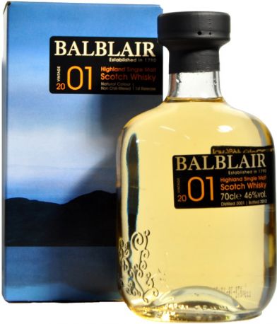 Виски "Balblair", 2001, gift box, 0.7 л - Фото 1