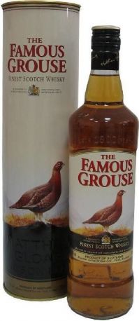 Виски "The Famous Grouse" Finest, with metal box, 0.7 л