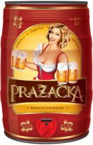 Пиво "Prazacka" Svetle, mini keg, 5 л Пиво "Prazacka" Svetle, mini keg, 5 л