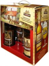 Пиво "Cernovar" Svetle & Cerne, gift set with beer glass, 0.5 л Пиво "Cernovar" Svetle & Cerne, gift set with beer glass, 0.5 л