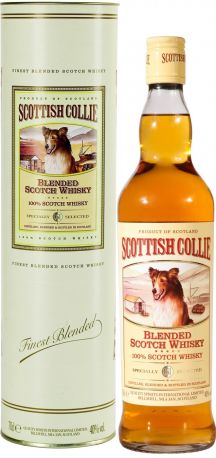 Виски "Scottish Collie", in tube, 0.5 л - Фото 1