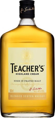 Виски "Teacher's" Highland Cream, 0.5 л