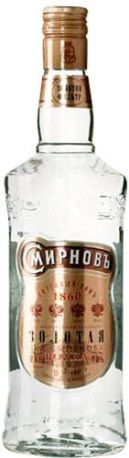 Водка "Смирновъ Золотая", 610 мл