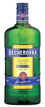 Ликер "Becherovka", gift box with 2 cups, 0.5 л - Фото 3