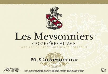 Вино M. Chapoutier, Crozes-Hermitage "Les Meysonniers" AOC, 2010 - Фото 3