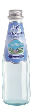 Вода "San Benedetto" Sparkling, Glass, 250 мл