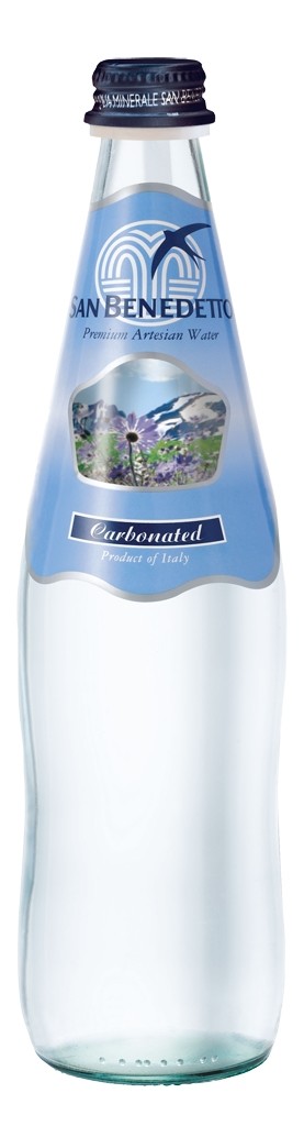 Вода "San Benedetto" Sparkling, Glass, 0.5 л