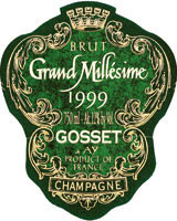 Игристое вино Brut Grand Millesime 1999, with gift box - Фото 2