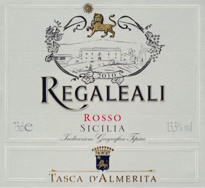 Вино "Regaleali" Nero d'Avola IGT, 2010 - Фото 2