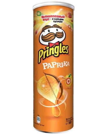 Чипсы Pringles Paprika Паприка 165 г