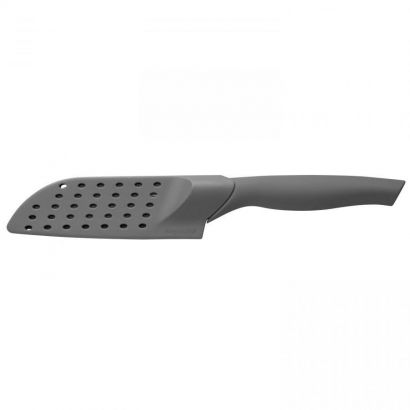 Кухонный нож BergHOFF Essentials Eclipse Сантоку с покрытием 140 мм в чехле - Фото 1
