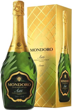 Игристое вино Asti "Mondoro", gift box - Фото 2
