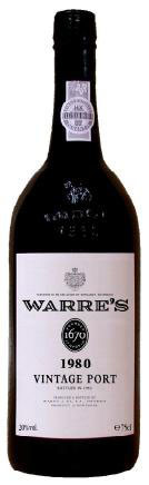 Вино Warre's Vintage Port 1980 - Фото 1