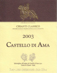Вино Castello di Ama, Chianti Classico DOCG 2003 - Фото 2